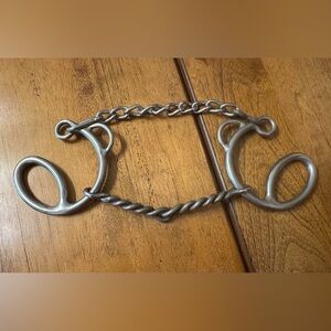 Horse Tack - 5” Reinsman Camarillo Sweet 6 Twisted Wire Snaffle Gag Bit